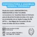 Convocatoria a «Asamblea General Ordinaria»