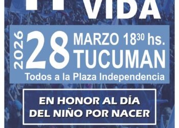 Médicos por la Vida Tucumán invita a participar de la 11ª Marcha por la Vida